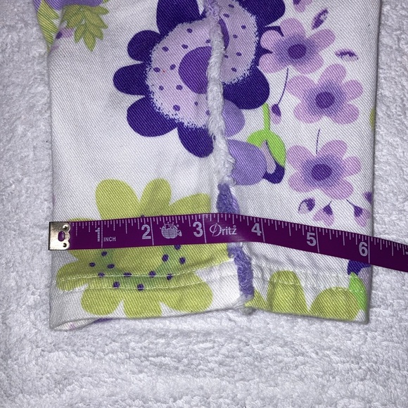 Vintage Nick Jr Dora the explorer hippie print floral bottoms 3t - Picture 8 of 9
